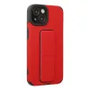 İphone 14 Plus Kılıf Mega Standlı Silikon - Kırmızı