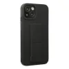 iPhone 14 Plus Kılıf Mega Standlı Silikon - Siyah