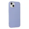 İphone 14 Plus Kılıf Nano İçi Kadife Silikon - Lila