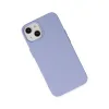 İphone 14 Plus Kılıf Nano İçi Kadife Silikon - Lila