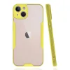 İphone 14 Plus Kılıf Platin Silikon - Sarı