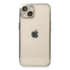 iPhone 14 Plus Kılıf Razer Lensli Silikon - Gümüş