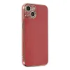 İphone 14 Plus Kılıf Volet Silikon - Kırmızı