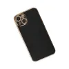 İphone 14 Plus Kılıf Volet Silikon - Siyah
