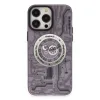 İphone 14 Pro Kılıf Apollo Magneticsafe Desenli Kapak - Apollo Mor - 5