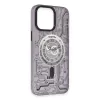 İphone 14 Pro Kılıf Apollo Magneticsafe Desenli Kapak - Apollo Mor - 5