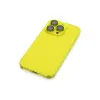İphone 14 Pro Kılıf Armada Lensli Kapak - Sarı