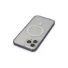 İphone 14 Pro Kılıf Grand Magneticsafe Kapak - Mor