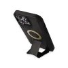 İphone 14 Pro Kılıf Merkür Magneticsafe Standlı Kapak - Siyah