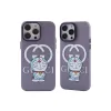 İphone 14 Pro Kılıf Prada Desenli Kapak - Prada Mor - 3