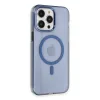 İphone 14 Pro Kılıf Tron Şeffaf Magsafe Kapak - Mavi