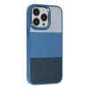 İphone 14 Pro Max Kılıf King Kapak - Açık Mavi-lacivert