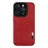İphone 14 Pro Max Kılıf Loop Deri Silikon - Kırmızı