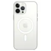 iPhone 14 Pro Max Kılıf Magneticsafe Şeffaf Silikon - Şeffaf