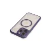 iPhone 14 Pro Max Kılıf Prag Magneticsafe Kapak - Derin Mor