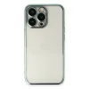 iPhone 14 Pro Max Kılıf Razer Lensli Silikon - Yeşil