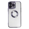 iPhone 14 Pro Max Kılıf Slot Silikon - Mor