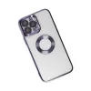 iPhone 14 Pro Max Kılıf Slot Silikon - Mor