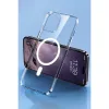 İphone 14 Pro Max Kılıf Tron Şeffaf Magsafe Kapak - Şeffaf