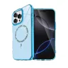 İphone 14 Pro Max Live Diamond Magsafe Kapak - Mavi
