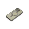 İphone 15 Kılıf Joke Simli Magneticsafe Kılıf - Gri