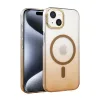 İphone 15 Plus Glossy Magsafe Kapak - Çöl Titanyum