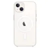 İphone 15 Plus Kılıf Magneticsafe Şeffaf Silikon - Şeffaf