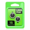İphone 15 Plus Raze Metal Kamera Lens - Pembe