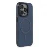 İphone 15 Pro Kılıf Anka Pc Magneticsafe Sert Metal Kapak - Lacivert