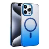 İphone 15 Pro Max Glossy Magsafe Kapak - Mavi