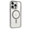 İphone 15 Pro Max Kılıf Erozi Magsafe Kapak - Gümüş