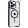 İphone 15 Pro Max Kılıf Kronos Magsafe Kapak - Lacivert