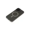 İphone 15 Pro Max Kılıf Lodos Magneticsafe Mat Kapak - Titan Gri