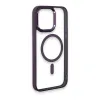 iPhone 15 Pro Max Kılıf Room Magneticsafe Silikon - Derin Mor
