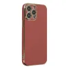 iPhone 15 Pro Max Kılıf Volet Silikon - Kırmızı