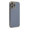 iPhone 15 Pro Max Kılıf Volet Silikon - Mavi