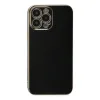 iPhone 15 Pro Max Kılıf Volet Silikon - Siyah