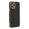 iPhone 15 Pro Max Kılıf Volet Silikon - Siyah
