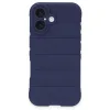 İphone 16 Kılıf Optimum Silikon - Lacivert