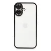 İphone 16 Kılıf Razer Lensli Silikon - Siyah