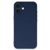 İphone 16 Plus Kılıf First Silikon - Lacivert