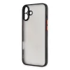 İphone 16 Plus Kılıf Montreal Silikon Kapak - Siyah