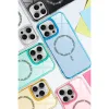 İphone 16 Plus Live Diamond Magsafe Kapak - Pembe
