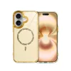 İphone 16 Plus Live Diamond Magsafe Kapak - Sarı