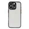 İphone 16 Pro Kılıf Montreal Silikon Kapak - Siyah
