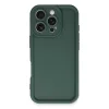 İphone 16 Pro Kılıf Viera Silikon - Koyu Yeşil