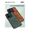 İphone 16 Pro Max Kılıf Aras Deri Kapak - Kırmızı