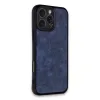 İphone 16 Pro Max Kılıf Aras Deri Kapak - Lacivert