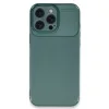 İphone 16 Pro Max Kılıf Auto Focus Karbon Kapak - Koyu Yeşil