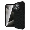 İphone 16 Pro Max Kılıf Auto Focus Karbon Kapak - Siyah